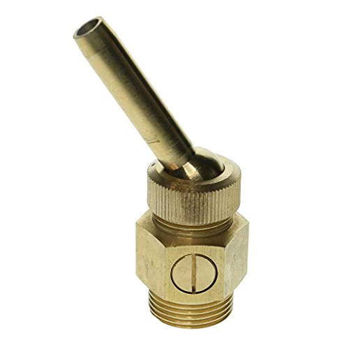 Ubersweet® Imported 3/4" Brass Adjusta Water Flow Straight Fountain zzle Head