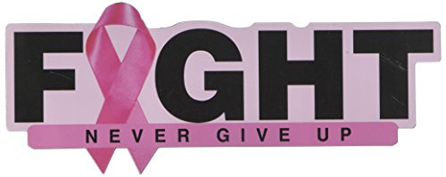 Car Magnet-Pink-Never Give Up