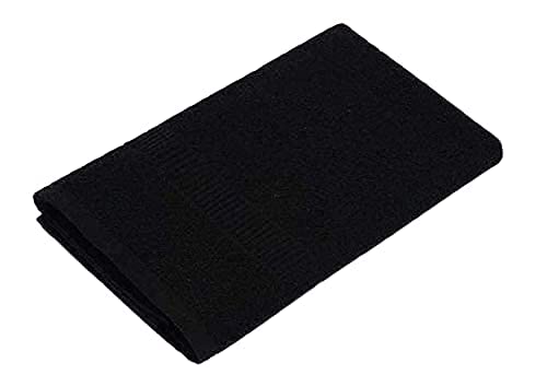 WONDERLOOK Wool Relief Blanket for Winter Single Bed Full Size for Donation and Gift Purpose Black - Pack of 1 (H)*