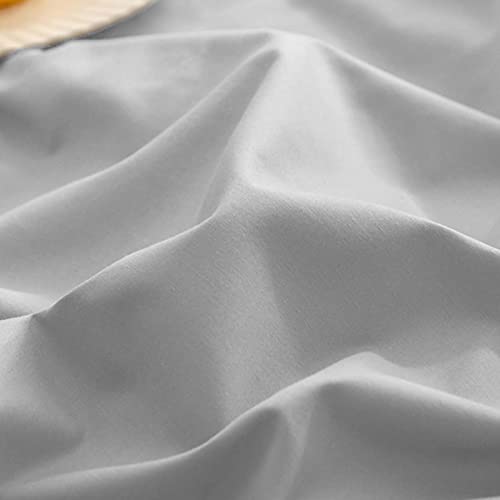 RGRE 100% Cotton Fitted Sheets 47x79 Inch, Fitted Sheet Only - Deep Pocket Fitted Sheet - Fitted Bottom Sheet Soft and Comfy - Fits Mattress Perfectly