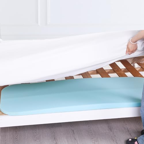 HOMBYS Density Mattress Sag Support, Under Mattress Support Pad to Fix Saggy Beds-2 Inches Extra Thick Ideal for Sags Deeper 1 Inch-2 Inch, Comfort and Durability(Blue, 60"x24"x2")