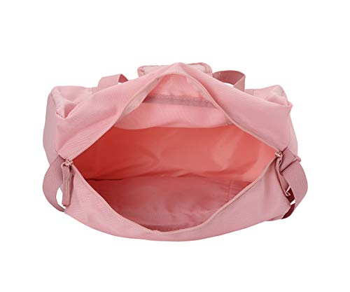 Puma polyester 23 Cms Gym Bag(7572229_Pink_X_Red)