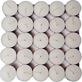 Crazy Sutra® Tealight Candles Pure Wax, Unscented, Long Burning Tealight, 1.5 to 2.5 Hours Burn time, White Unscented Tea Light Candles (Pack of 200)