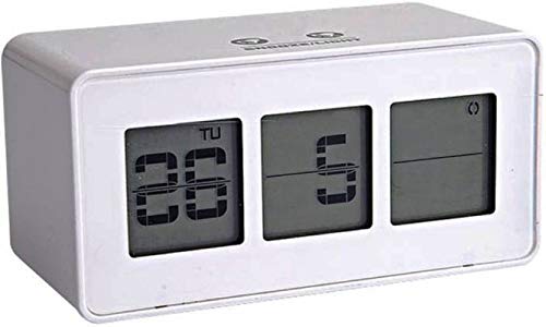 SMILE WORLD FLIP Display Digital Table Clock with Touch Light/Snooze Function