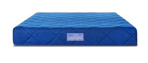 Hypnos Spine Safe 6-inch King Size Memory Foam Mattress (Navy Blue, 72x72x06)