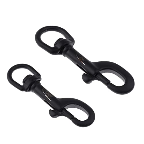 bnf® 316 Stainless Steel Hook Swivel Eye Bolt Snap for Scuba Diving Diver 75mm | Water Sports | Scuba & Snorkeling | Other Scuba & Snorkeling