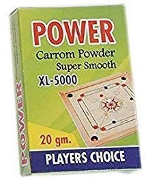 M Art Carrom Board Full Size 32"x32" inch Glossy Polish with Coin,Stricker, Powder Free,