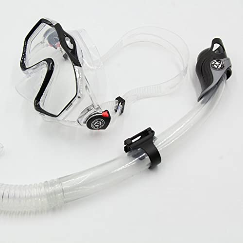 THE STYLE SUTRA®Quick Release Poly Snorkel Clip Keeper 1" Universal for Attachment to Mask Strap
