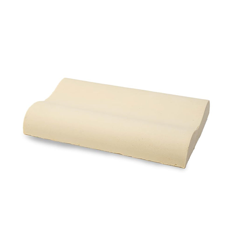 MM FOAM Contour Pillow - 100% Organic Natural Latex with Dual Heights for Custom Comfort and Support | Snugs Your Head and Neck (20.7x13.8x3.34/2.95 inches)