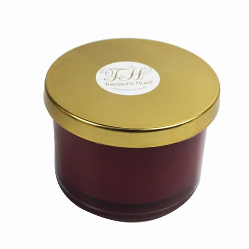 Treasure Hunt® Candle 300 GMS Red Jar - Jasmine Fragrances for Gift & Home Décor