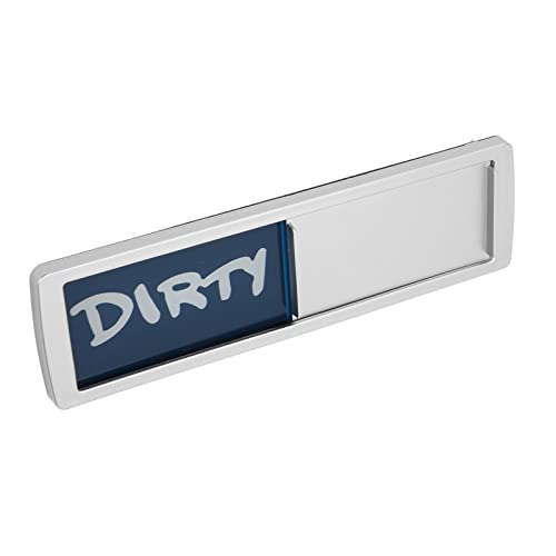 Dishwasher Magnet Clean Dirty Sign, Dishwasher Clean Dirty Sign Lightweight Easy to Read for Home (A)