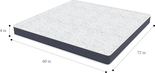 WESTIDO SteadySupport Multiple High Resilience (HR) Foam | High Resilience (HR) Foam Knitted Fabric Queen Size Zero Partner Disturbance SteadySupportKQ4inch72X60