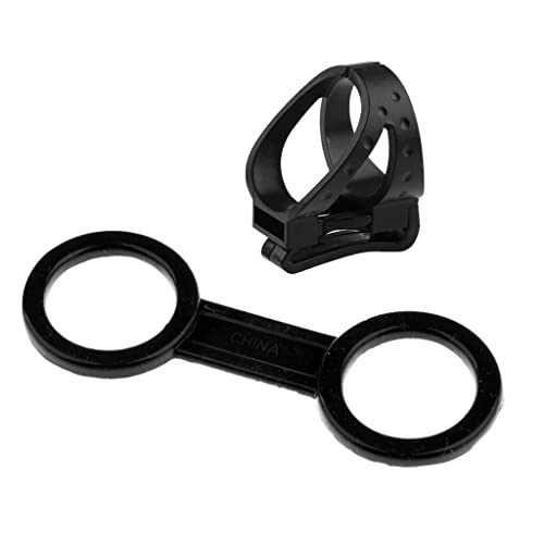 THE STYLE SUTRA®2 Pieces Universal Scuba Diving Snorkeling Mask Snorkel Keeper Clip Retainer