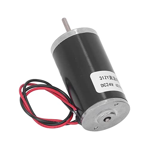 Ubersweet® Permanent Magnet Motor, High Torque Multi-function Adjustable Speed DC 24V Motor for Smart Toys (6000RPM)