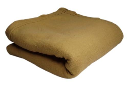 Bestie Homes Woolen Winter Warm Polar Fleece Camel Single Bed Sheet Plain (Pack of 1)