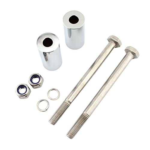 UJEAVETTE Motorcycle Handlebar Risers Kit for Universal