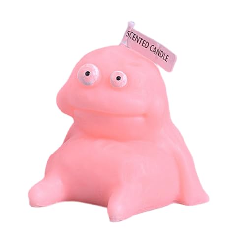 SAZ DEKOR Funny Scented Candles Gifts Decorative Candles for Anniversary Office Bedroom Pink 6cm