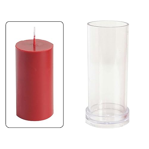 SECRET DESIRE Pillar Candle Model Soap Crafts DIY Candle Desk Decor Ornaments Making Model 6Cmx15Cm