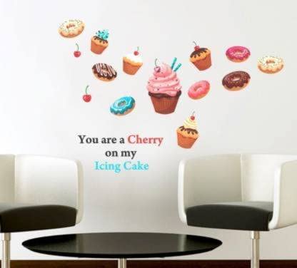 WALLSTICKY You are Cherry ON My ICE Cake Stickers Large for Wall Decoration 70 CM * 80 CM