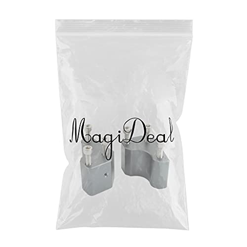 UJEAVETTE Aluminum Handlebar Risers for GTR1400 Easy Install Grey
