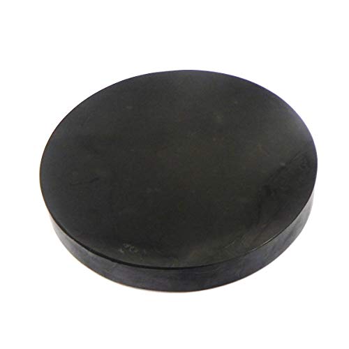 Shungite Tile Round 90 mm, Shungite Plate Polished