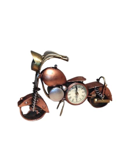 STYLO Handcrafted Table Decorative Bike Clock