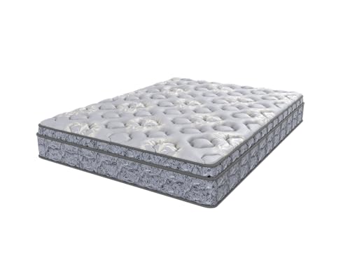 Orthopedic Mattress High Density (HD) Foam for Bed Medium Soft & Hard 4 Inches 2 Layered Medium Soft & Firm Support | King Size Gadda | 72x72 Inch