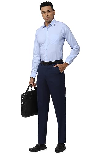 Van Heusen Men's Regular Pants (VHTFWCFPU66935_Blue