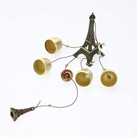 SETHI TRADERS | Eiffel Tower Windchimes for Yard Home Decor 4 Bells