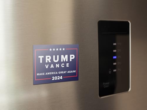 Trump Vance 2024 Magnet | 5-Inch by 3-Inch | Refrigerator Magnets | JD Vance