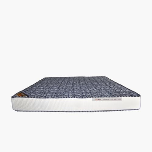 Sunsleep Celestia 6 Inch Mattress, King Size, 78x72x 6inch, Medium Firm, Ideal for Back Pain Relief, 6-Year Warranty