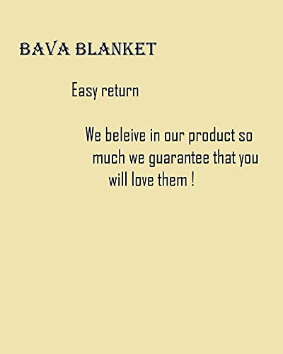 Bava Blanket Collection Soft Warm Fleece Material for Single Bed Assorted Multicolour