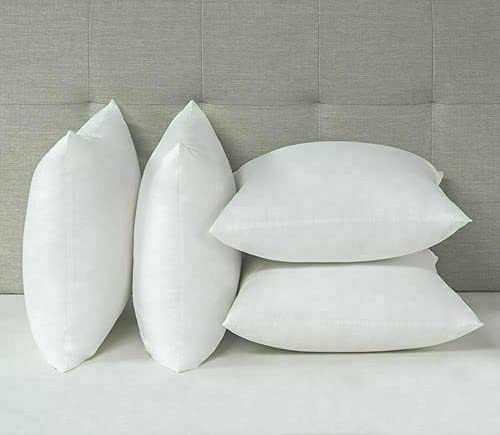 KEVETO Microfiber Soft White Pillows Set of 4 16 x 24 Inches Or 40 x 60 cm Well-Filled Pillows for Sleeping BE144