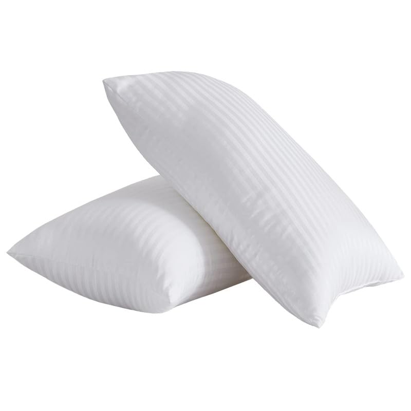 Pillows King Size 2 Pack Hotel Pillow Down Alternative Fiber Fill Bed Pillow for Sleeping P16-20X30