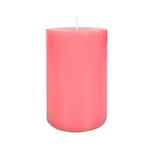 Cylindric Color Candle - 300 GMS. (Pale Pink/Cherry Blossom)