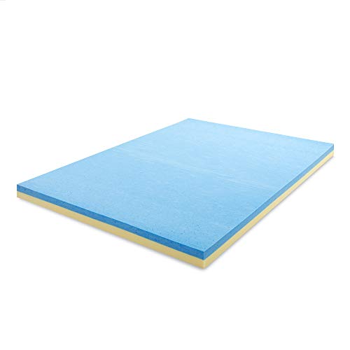 4 Inch , Twin : Zinus Sleep Master Gel Memory Foam 4 Inch Topper, Twin