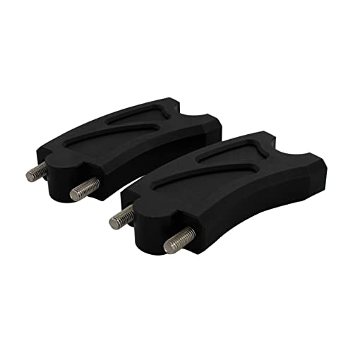 UJEAVETTE Universal Handle Bar Risers Connector for H,O,- N.D.A Rebel CMX500 CMX300 Black