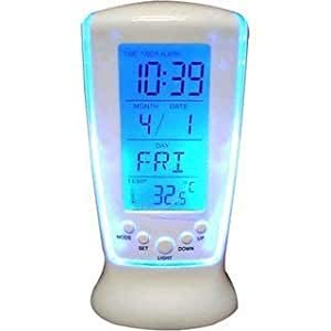 UK Enterprise Office Desk Clock (510 Clock) White