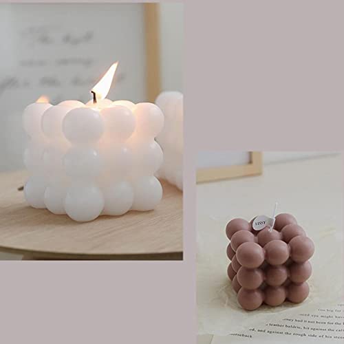 ATORSE® Aroma Candle Scented Relaxing Home Bedroom Office Deoration White