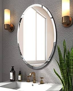 windowera Oval mirror 12" inch × 18" inch