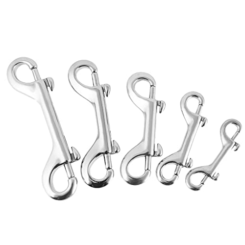 bnf® Diving Stainless Steel Double Ended Bolt Snap Buckle Metal Clip 77mm | Water Sports | Scuba & Snorkeling | Other Scuba & Snorkeling