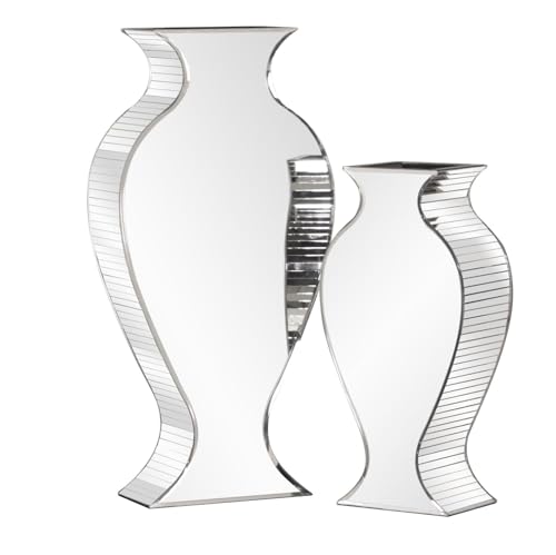 Howard Elliott 99013 Rounded Mirrored Vase, Small