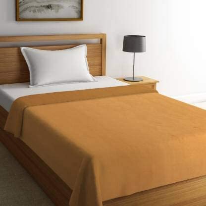 Dtex New bedsheets for Winter Soft Warm Fleece Blanket Woolen bedsheets for Double Bed(PB Gold)