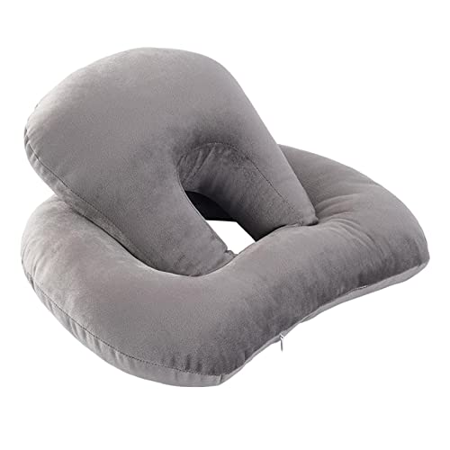 CALANDIS® Memory Foam Explosions Octopus Nap Pillow Support for Office Travelling Desk Gray | 1Xnap Pillow