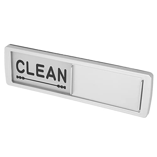 Dishwasher Clean Dirty Sign, Dishwasher Magnet Clean Dirty Sign Lightweight for Home (B)