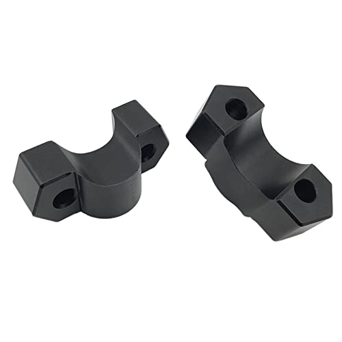 LOOM TREE® 2Pcs Motorcycle Handlebar Riser For F850Gs F850Gs Adv 2018-2020 Black | 1 Pair Handlebar Risers (With Mounting Screws)