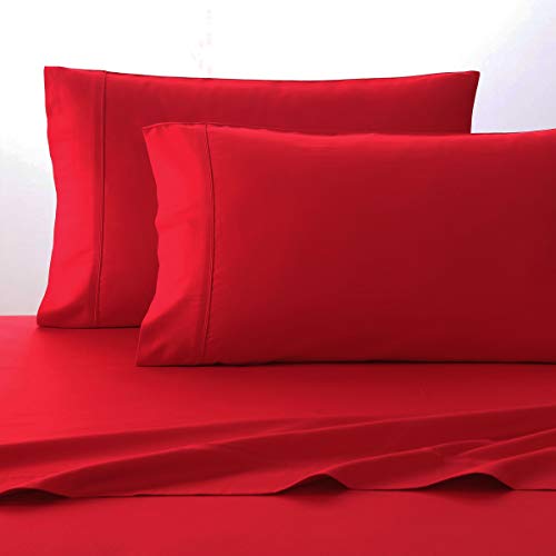 Avanti Linens Fiesta - an American Icon - Full Size Sheet Set, Scarlet (55700FSS SRT)