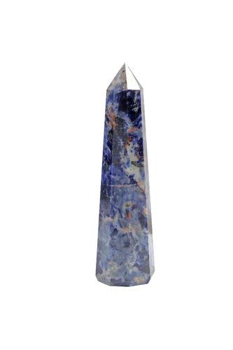 ASTROGHAR Natural Sodalite Pencil 3 Inch Wand for Reiki Healing