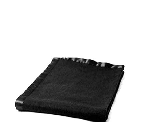 OMAJA HOME Wool Relief Blanket for Heavy Winter Single Bed Full Size for Donation & Gift Purpose Black - (Pack of 1)