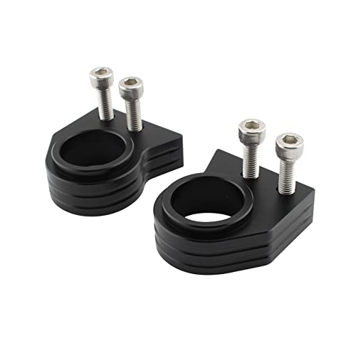 UJEAVETTE 2 Pieces Motorcycle Handlebar Riser Parts Motorbike for Zzr600